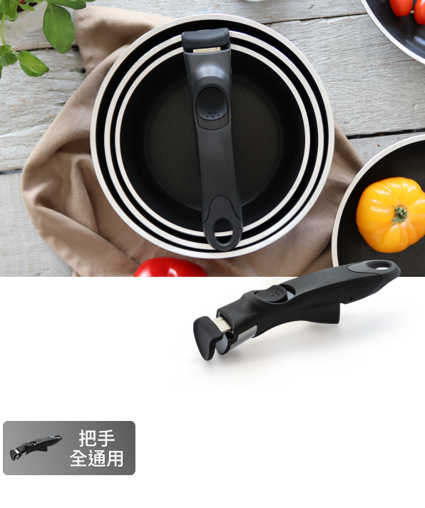 可拆卸把手